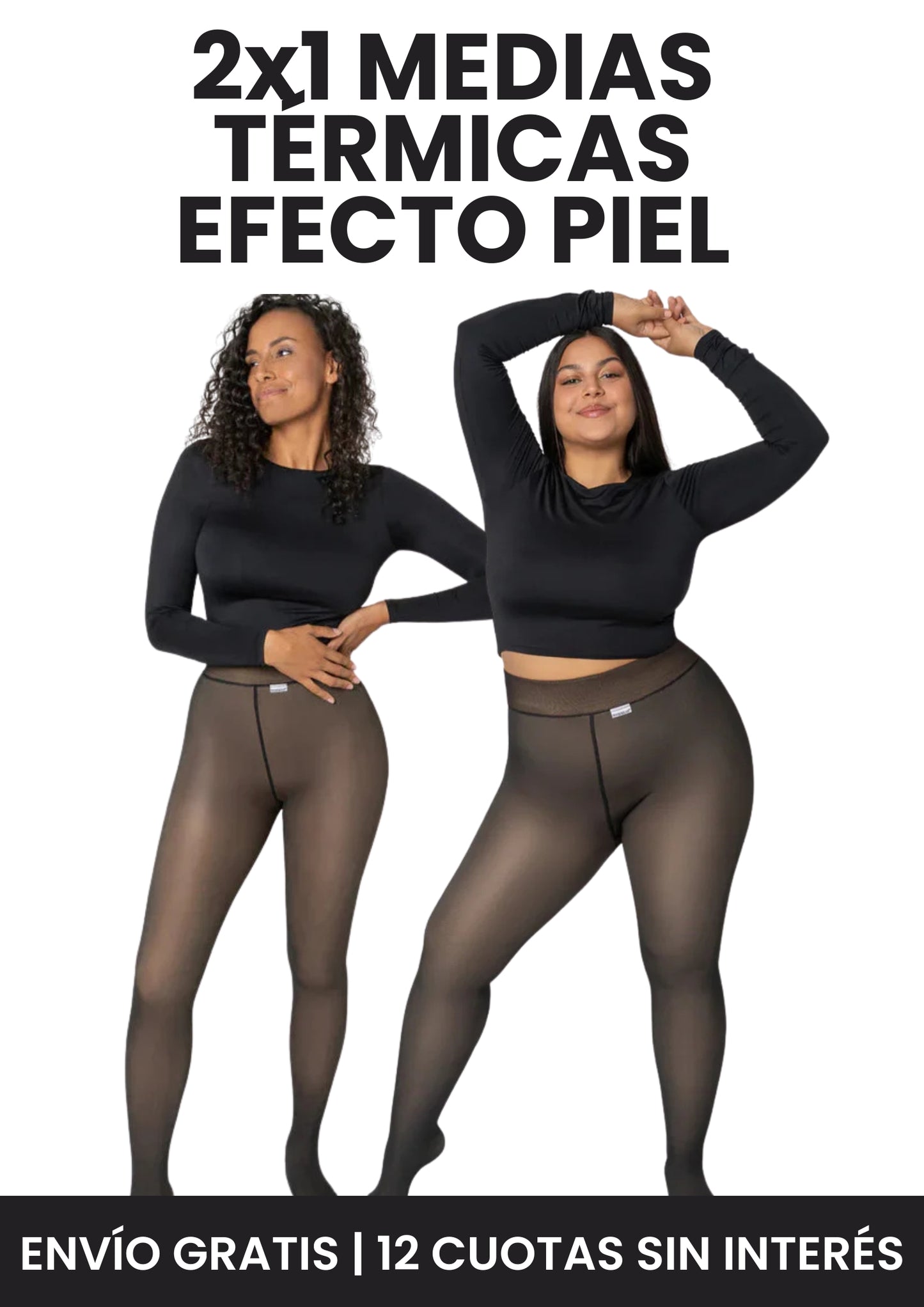 PROMO 2X1 l Medias Térmicas Efecto Piel™️