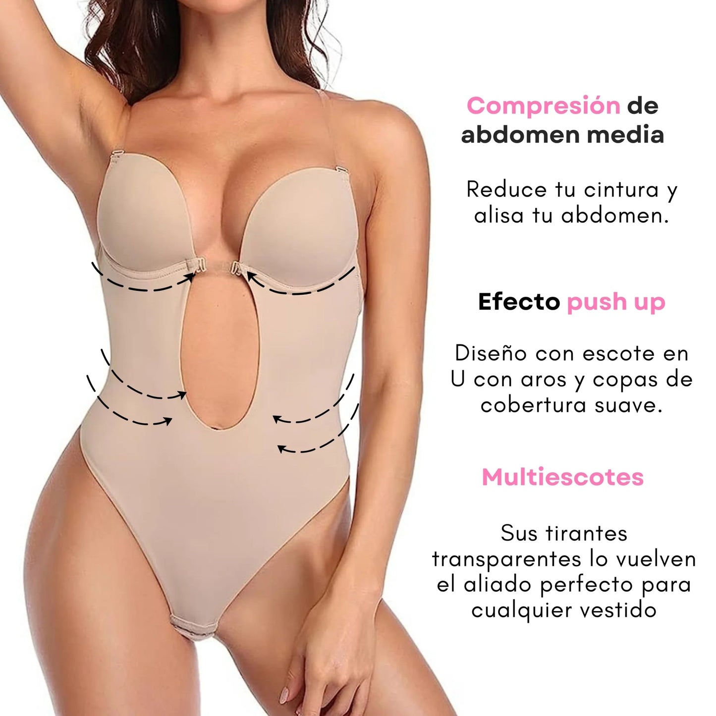 PROMO 2x1 | Body Moldeador Espalda Descubierta™️