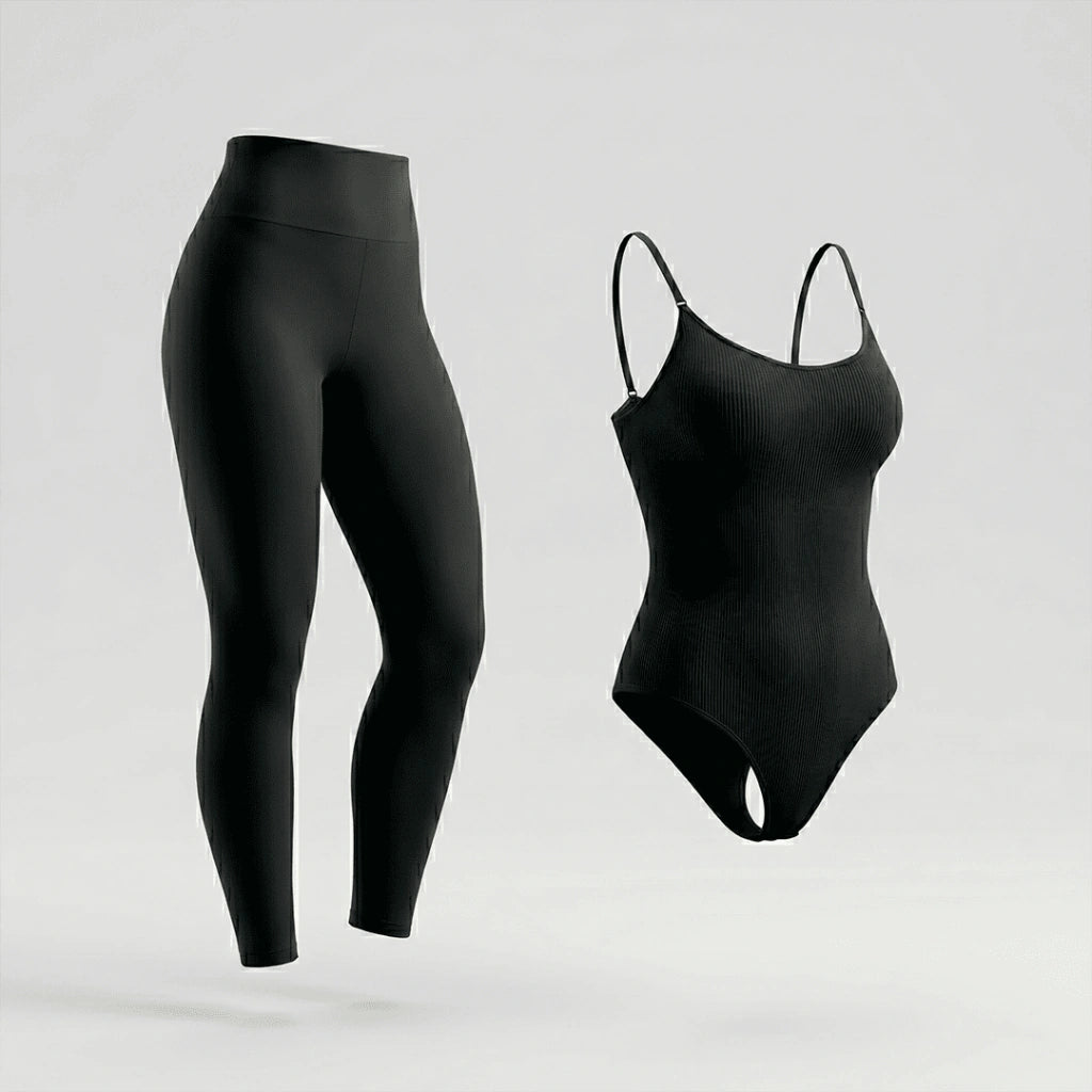 Pack Silueta | 1 Calza Modeladora Linfática + 1 Body Modelador