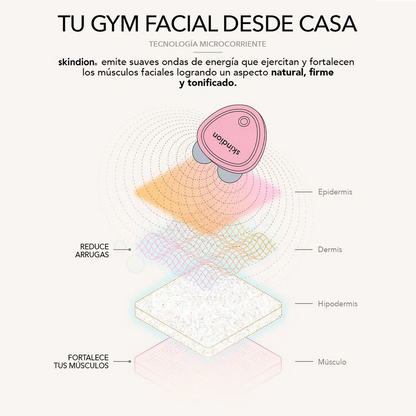 Dispositivo de Lifting Facial Skindion + Gel Conductor de REGALO