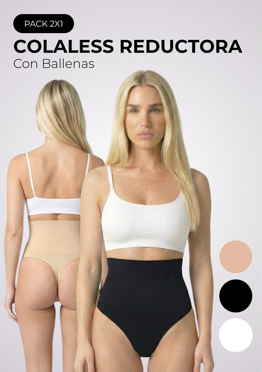 PROMO 2X1 | Colaless Reductora con Ballenas™