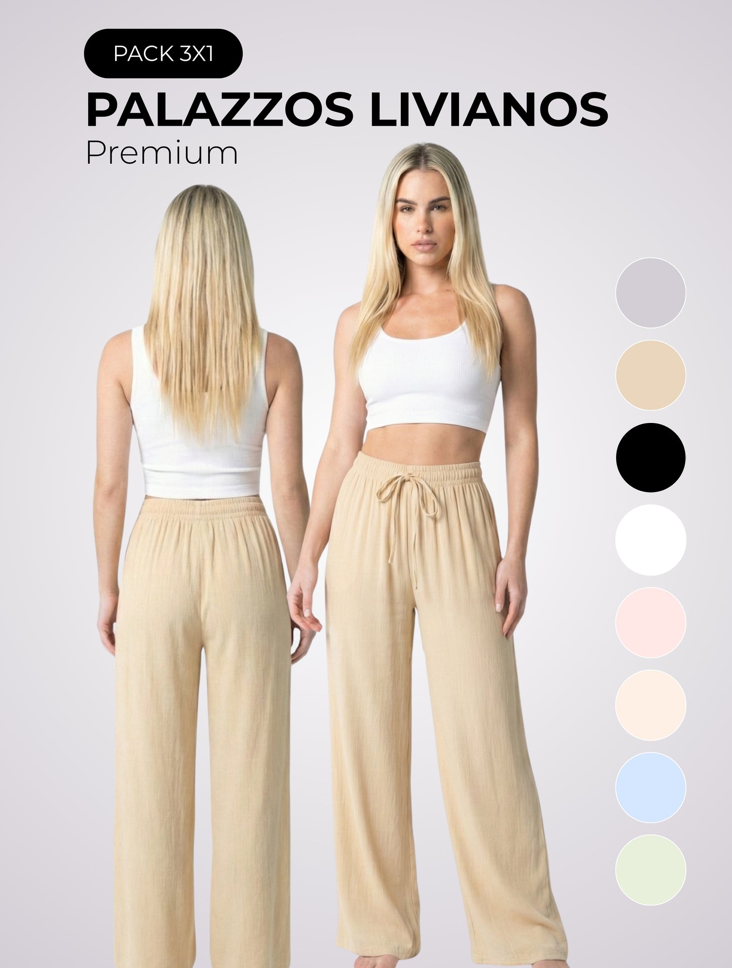 PROMO 3x1 | Palazzos Livianos Premium