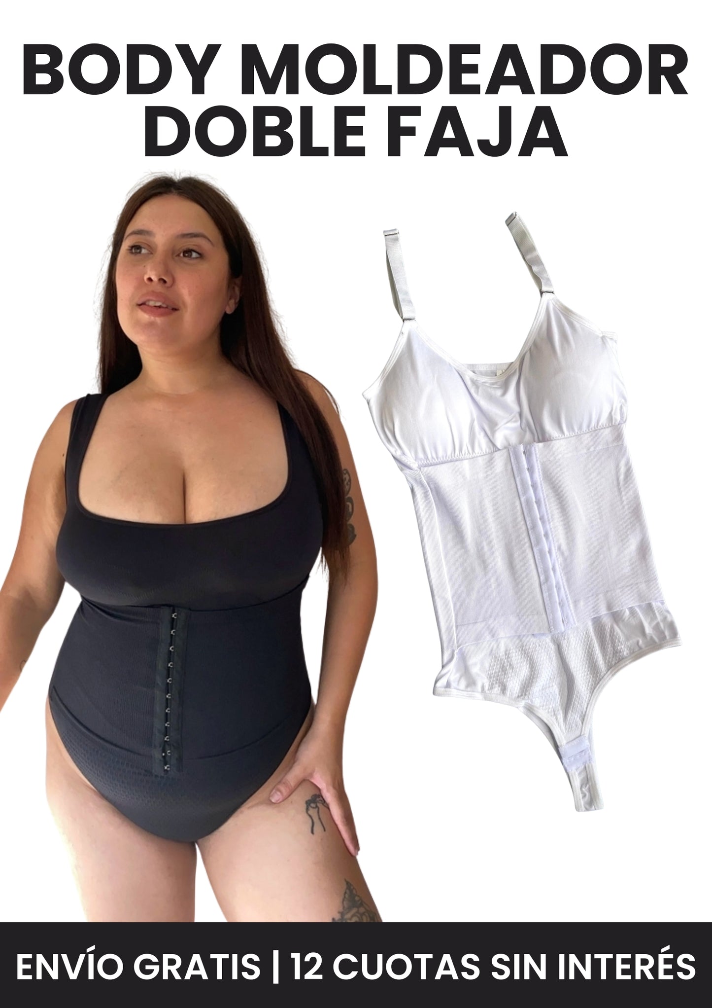 Body Modelador Doble Faja™️
