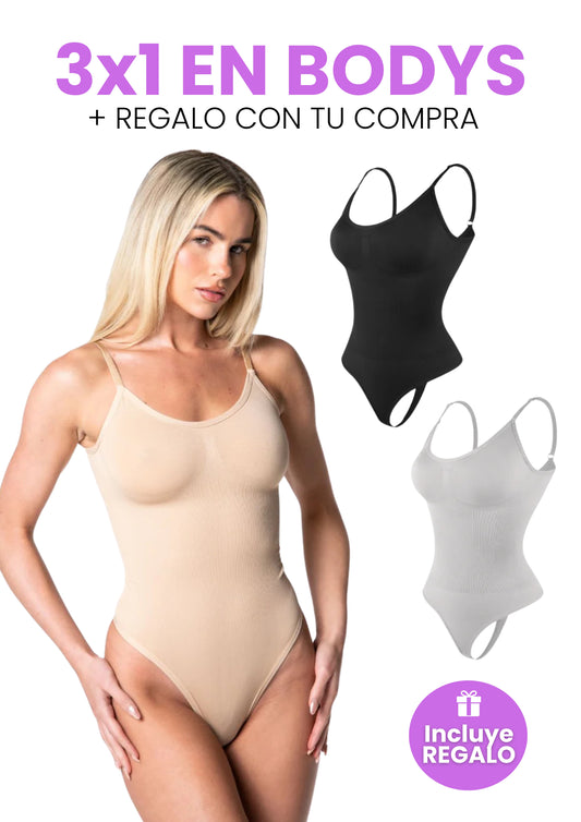PROMO 3X1 | Bodys Moldeadores + REGALO