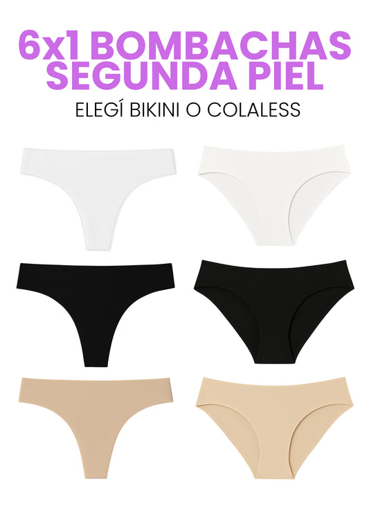 PROMO 6X1 | Bombacha Absorventes Segunda Piel