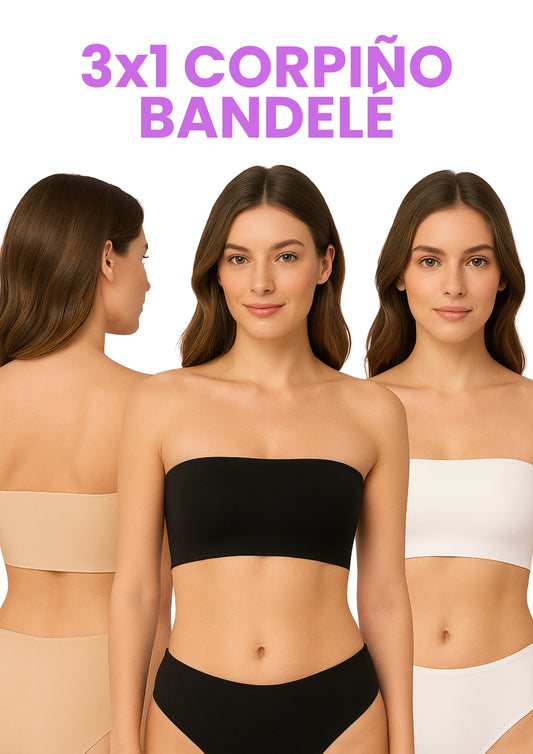 Corpiño Bandelé Segunda Piel™️ | PROMO 3X1
