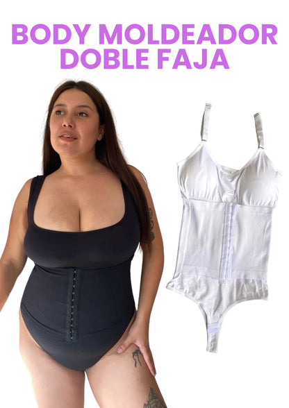Body Modelador Doble Faja™️