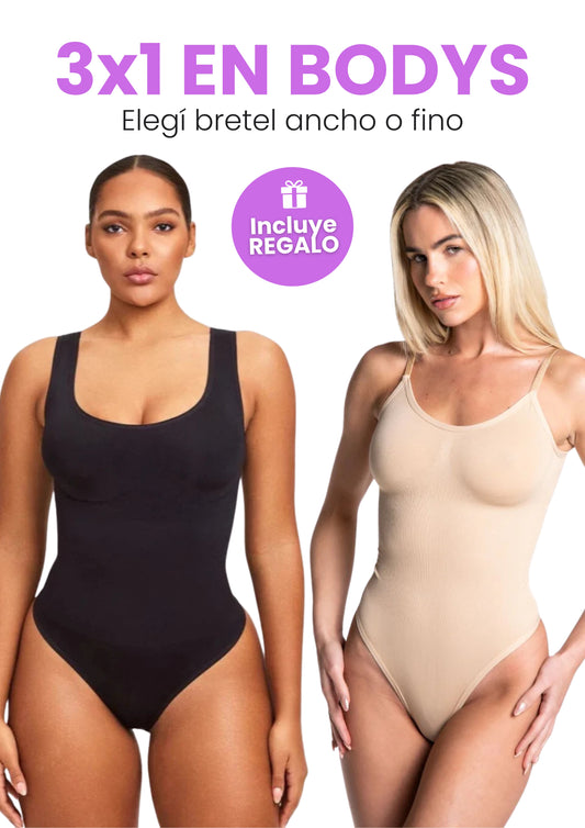 PROMO 3X1 | Bodys Moldeadores + REGALO
