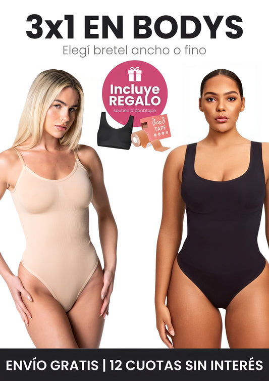 PROMO 3X1 | Bodys Moldeadores + REGALO