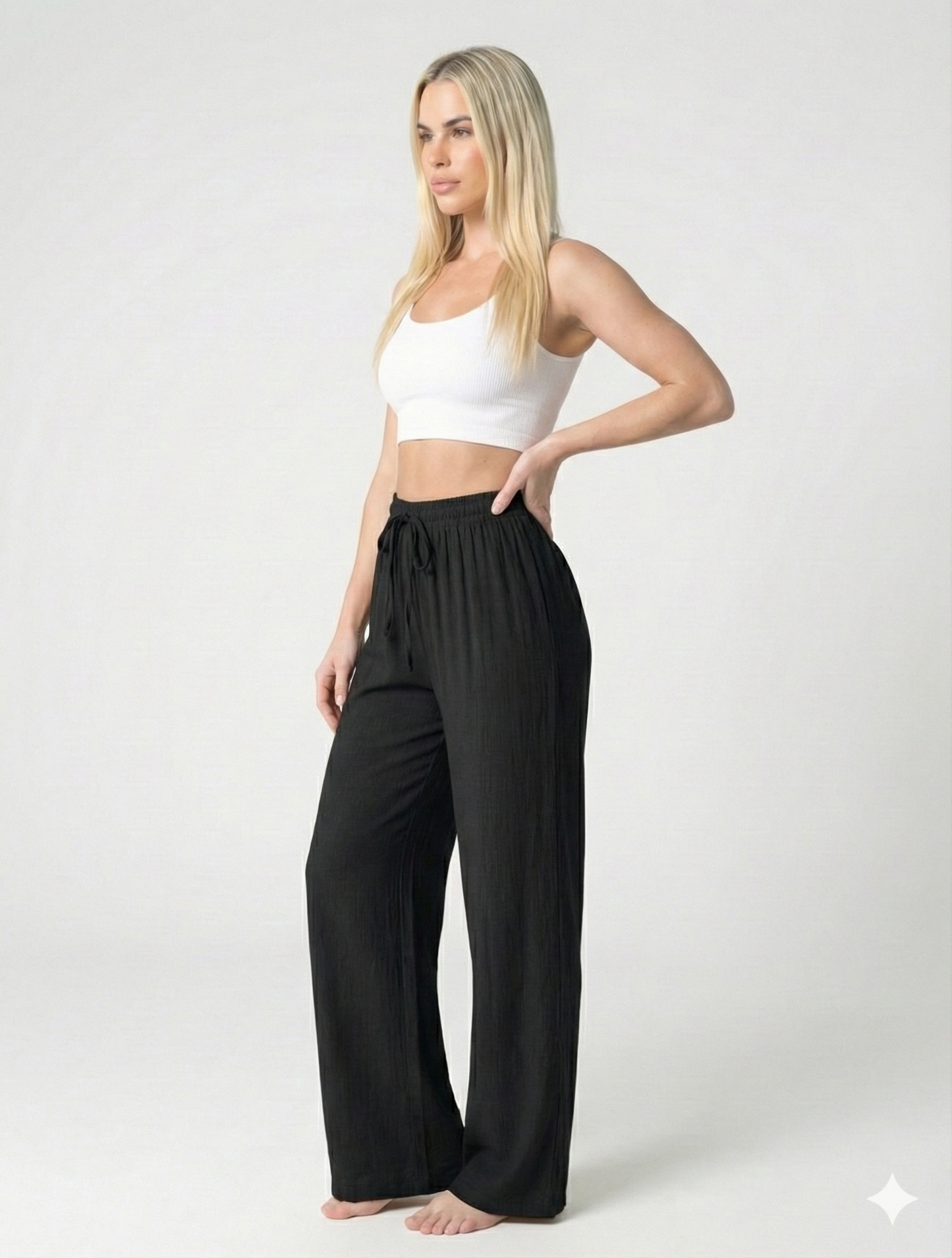 SET DE VERANO | PANTALON LIVIANO PREMIUM + REMERA Y MUSCULOSA DE REGALO