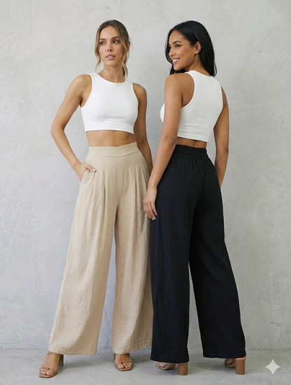 PROMO 2X1 | PALAZOS SASTREROS + 3 BOMBACHAS SEGUNDA PIEL DE REGALO