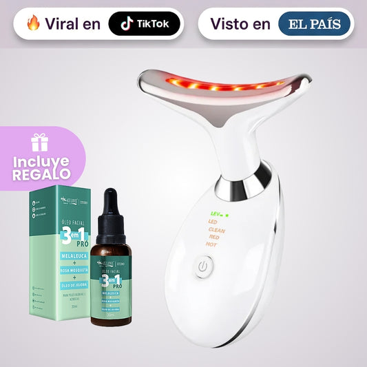 Masajeador Reductor de Arrugas y Papada + Serum de REGALO