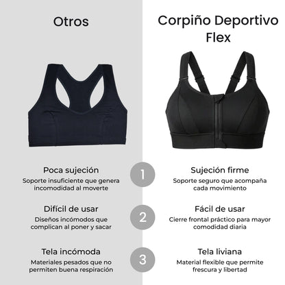 PROMO 2x1 | Corpiño Deportivo Flex Alto Impacto