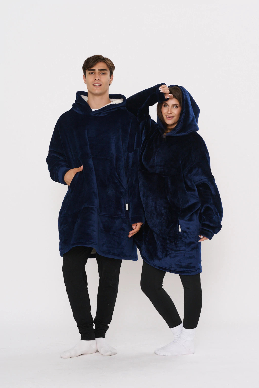 Buzo Manta Canguro Gigante Polar Corderito Unisex