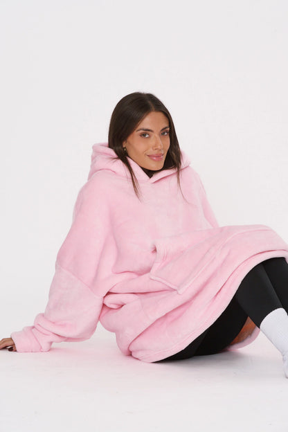 Buzo Manta Canguro Gigante Polar Corderito Unisex