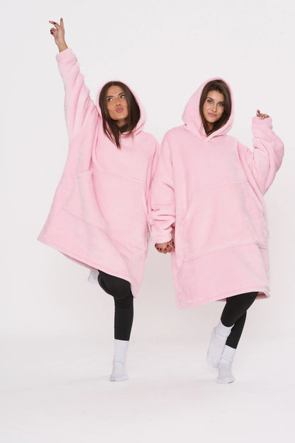 Buzo Manta Canguro Gigante Polar Corderito Unisex