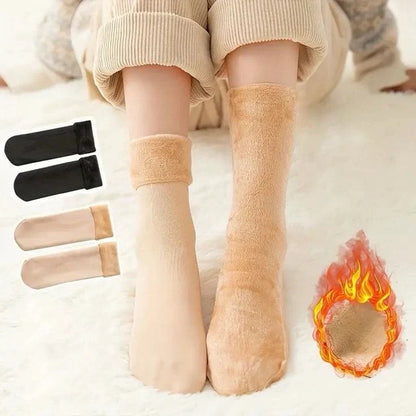 Medias Térmicas Calcetines Abrigados Pack X12